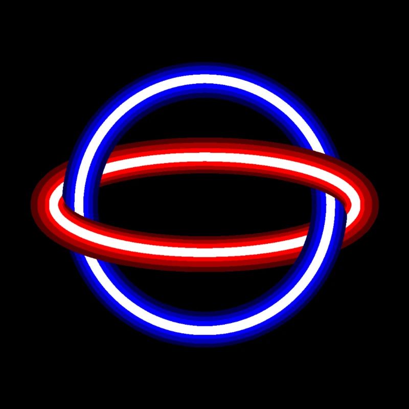 Neon Planet Sphere