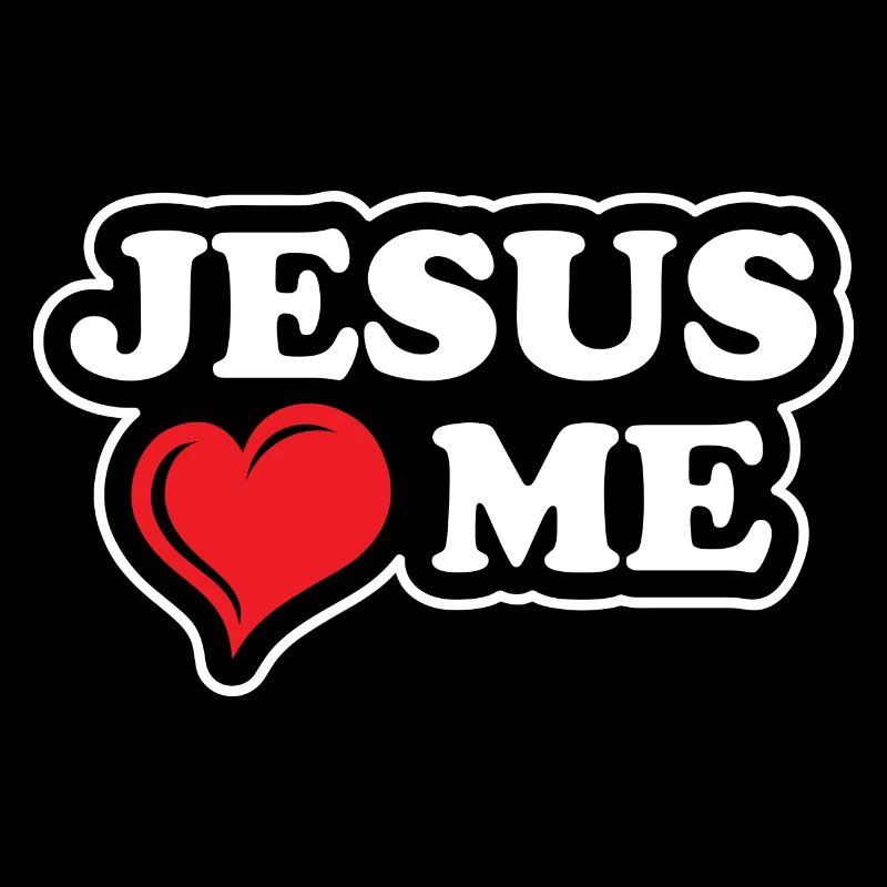 Jesus Design Ja Jesus liebt mich Geburtstagsgeschenkidee