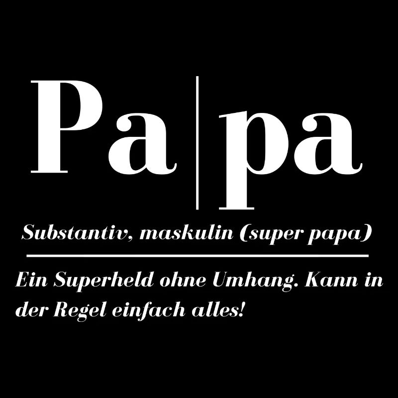 Definition Papa Bester Papa Geschenk