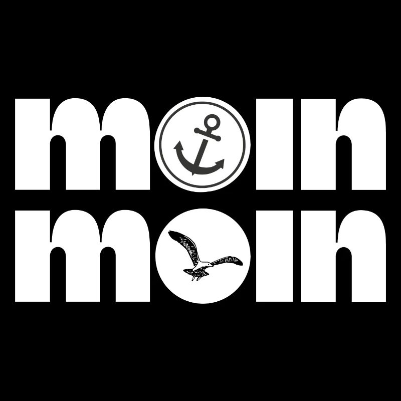 Moin Moin Anker Möve Geschenk