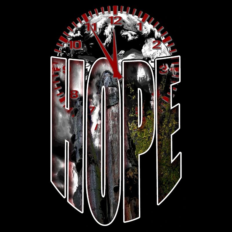 Hope Clock 5 to 12 Tree Nature Climate Environment