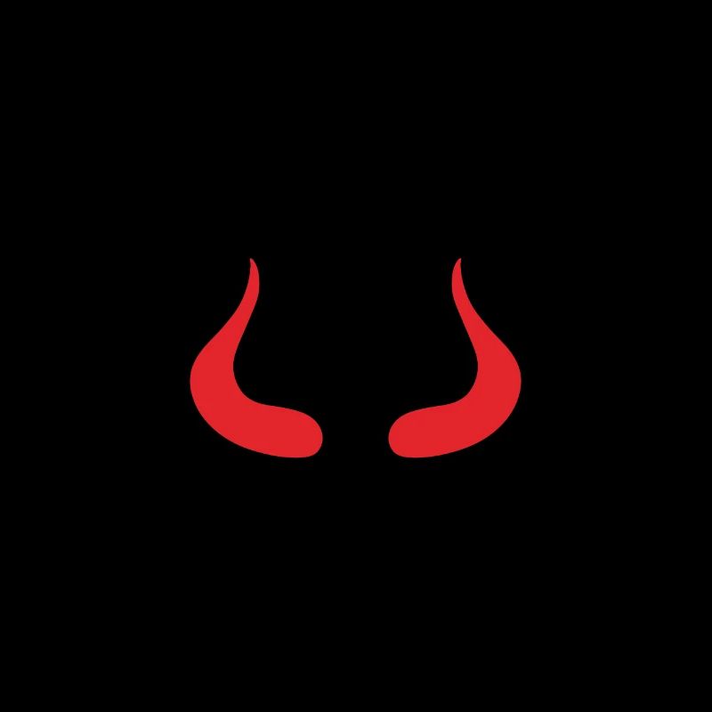 Symbole de cornes de diable