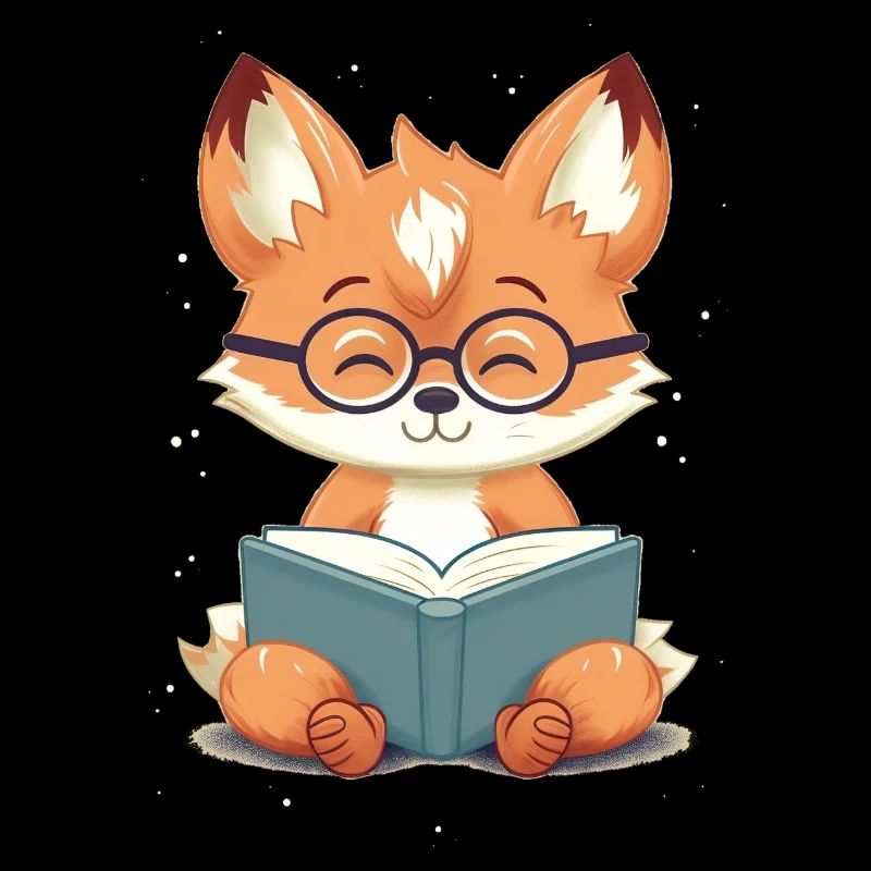 Lesender Fuchs
