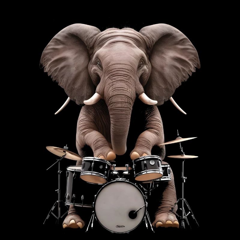 Elefant Schlagzeug