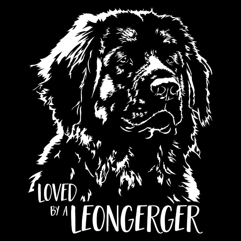 Aimé par un Leonberger Hundespruch Hunde Wilsigns