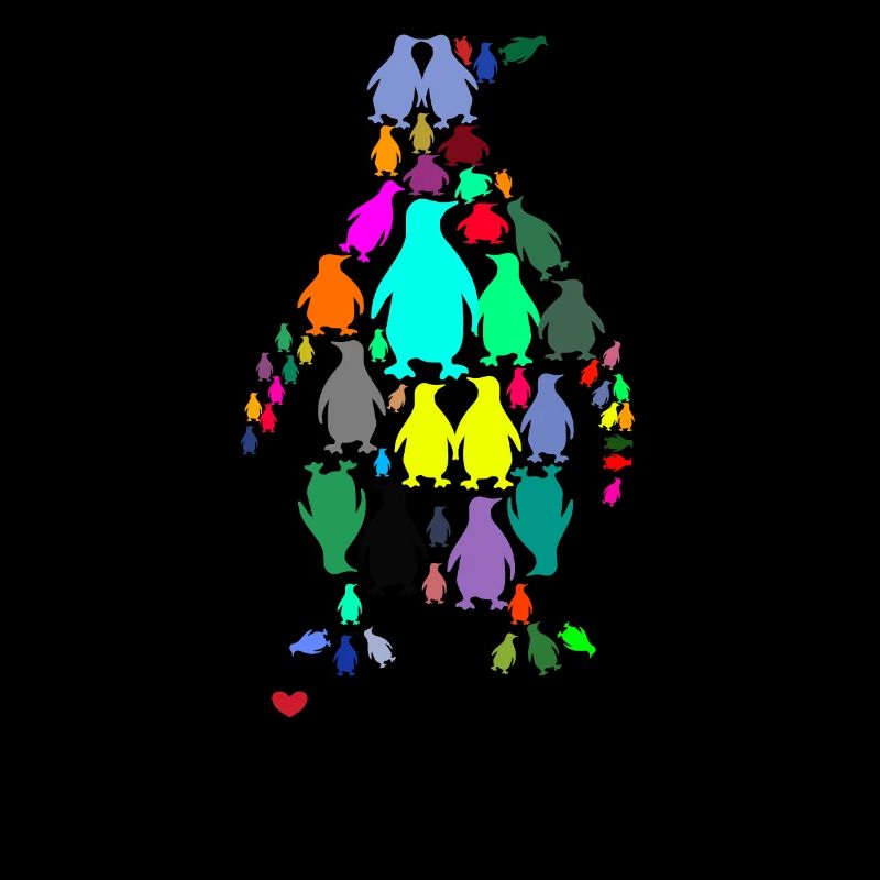 Pingouins dans le pingouin