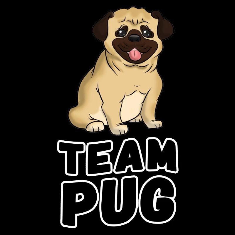 TEAM PUG Mops Welpe