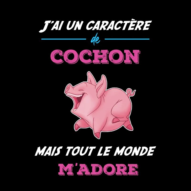 Caractère de cochon