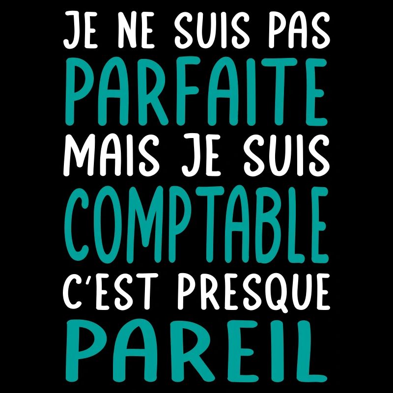 Je ne suis pas parfaite mais je suis comptable