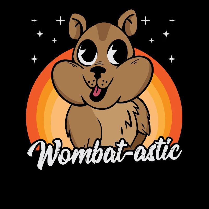 Wombat-astic Wombat merchandise with Australian