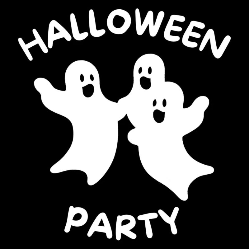 Halloween Party - Funny Ghost Design