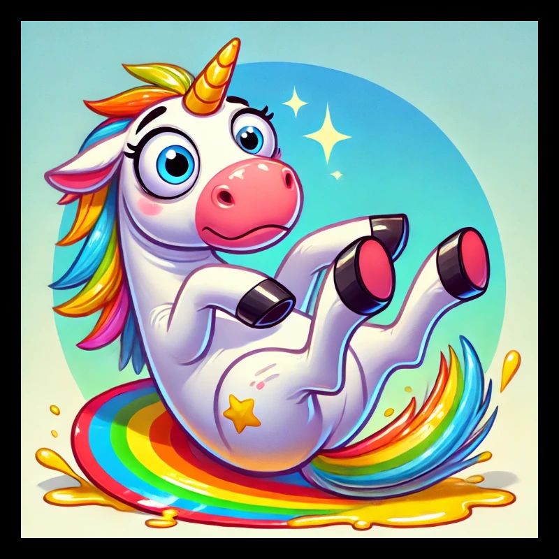 Funny Unicorn - Magic, Glitter and Fun