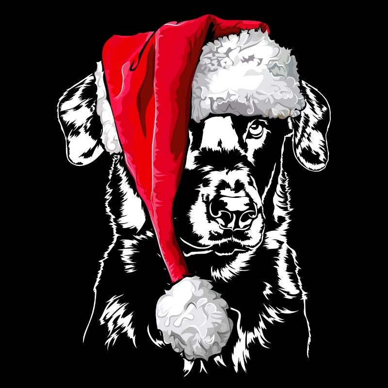 Santa BEAUCERON Chiens de Noël Wilsigns