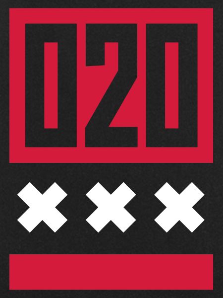 020 AMSTERDAM FLAG
