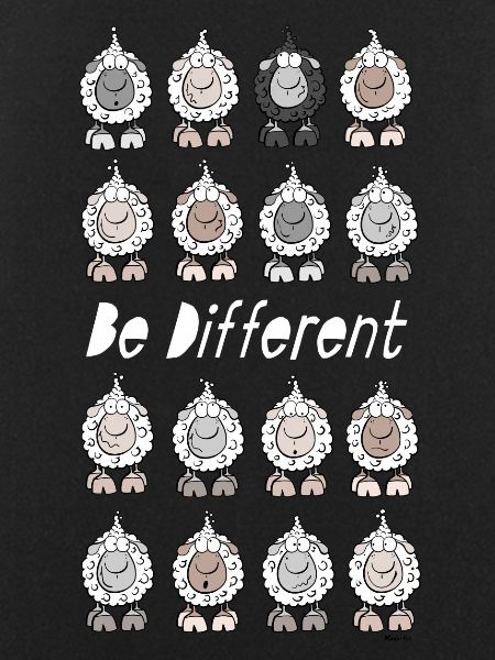 Be Different Sheep