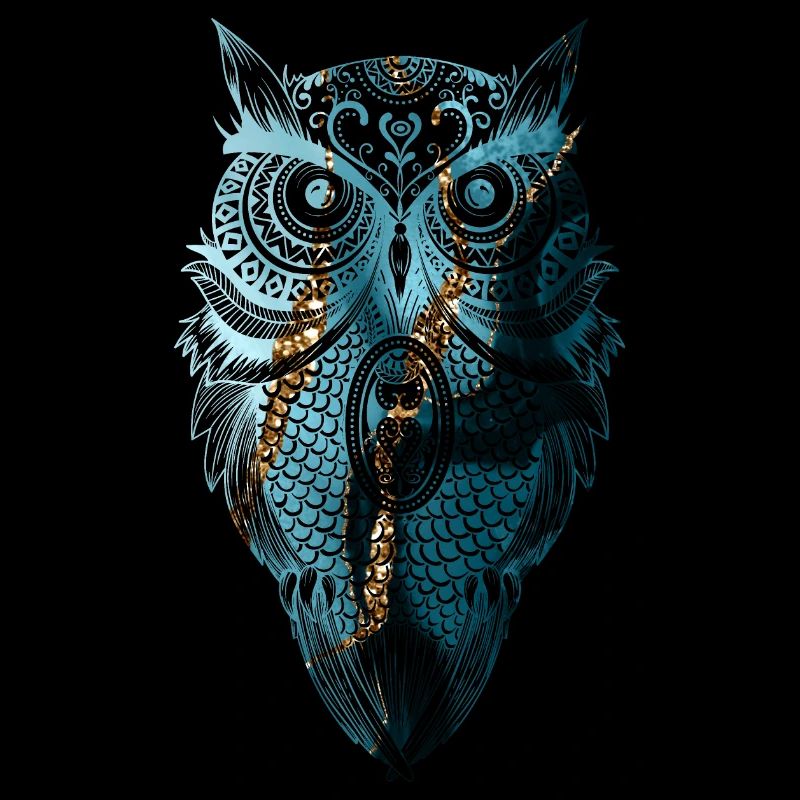 OWL MANDALA UHU