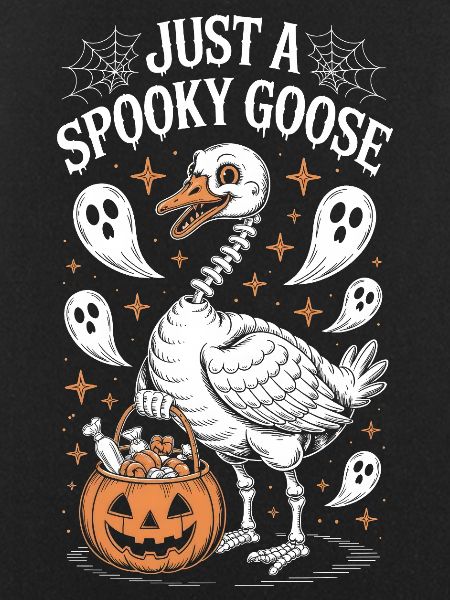 Just a Spooky Goose Halloween