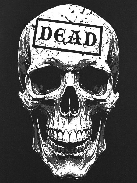 Skull with Seal DEAD