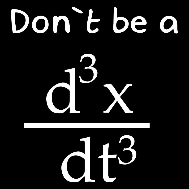 Dont be a Jerk / Formule de maths humoristique