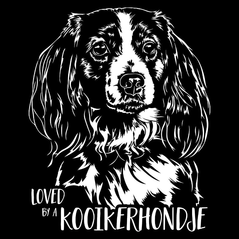 Loved by a Kooikerhondje Dog Saying Dog Wilsigns
