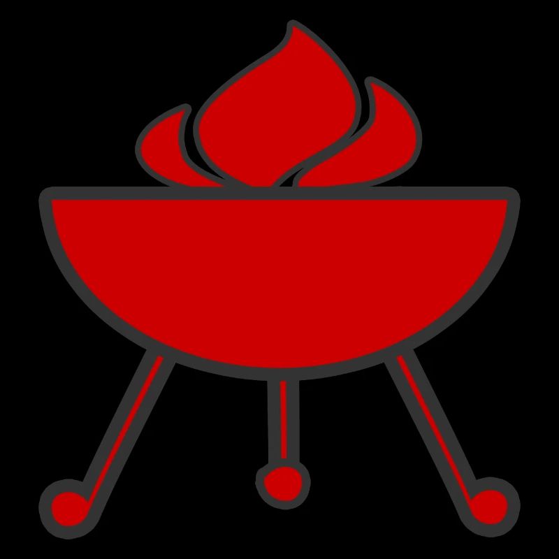 Grill Flames Fire