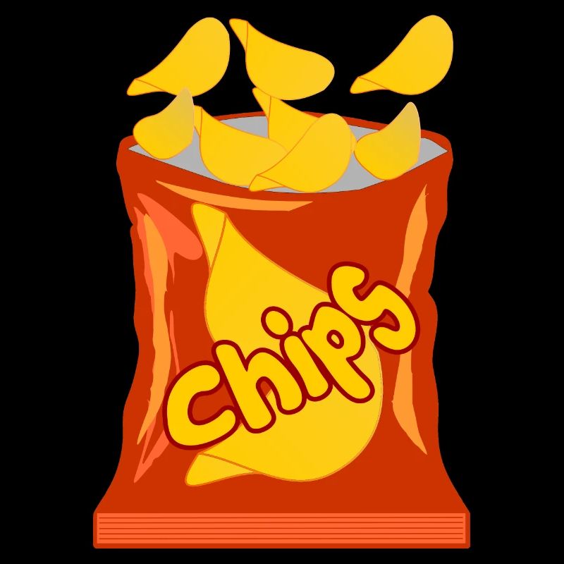 Sac de cadeau de pommes de terre chips