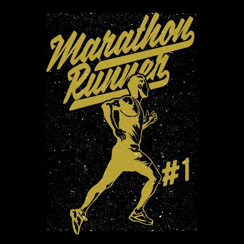 Les coureurs de marathon