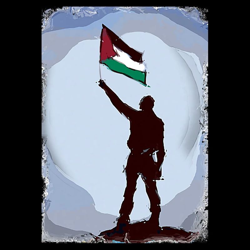 Palestine Drapeau Vies Comptent P10