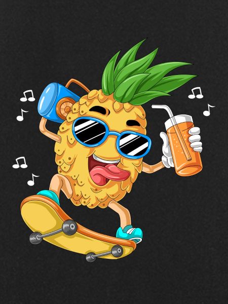 Pineapple skateboard