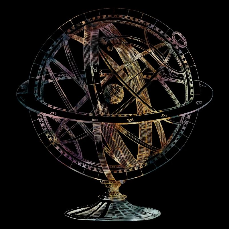 Globe terrestre Armillarsphäre