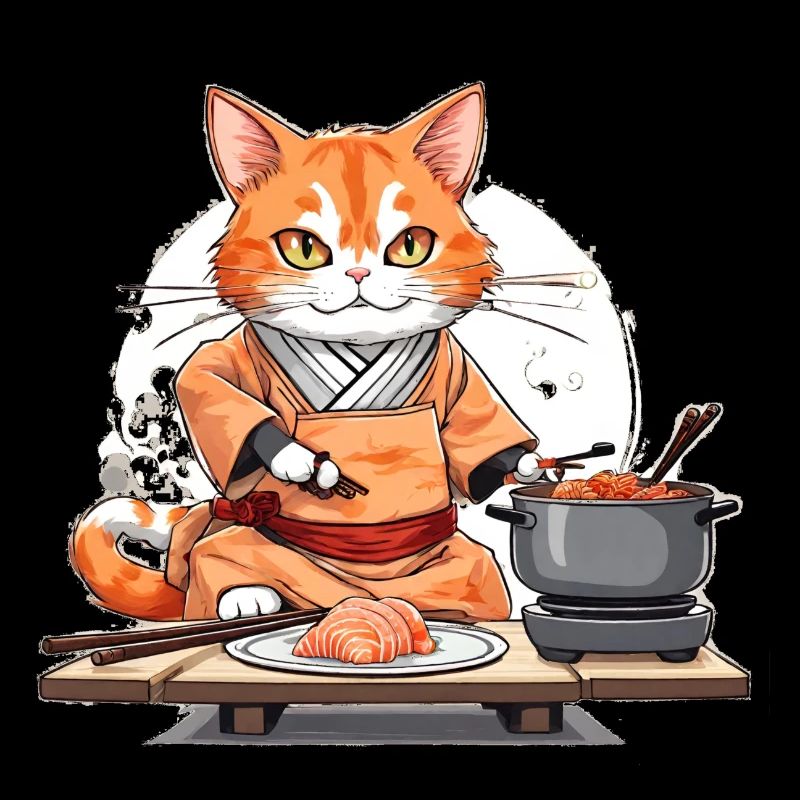 chat sushi 2