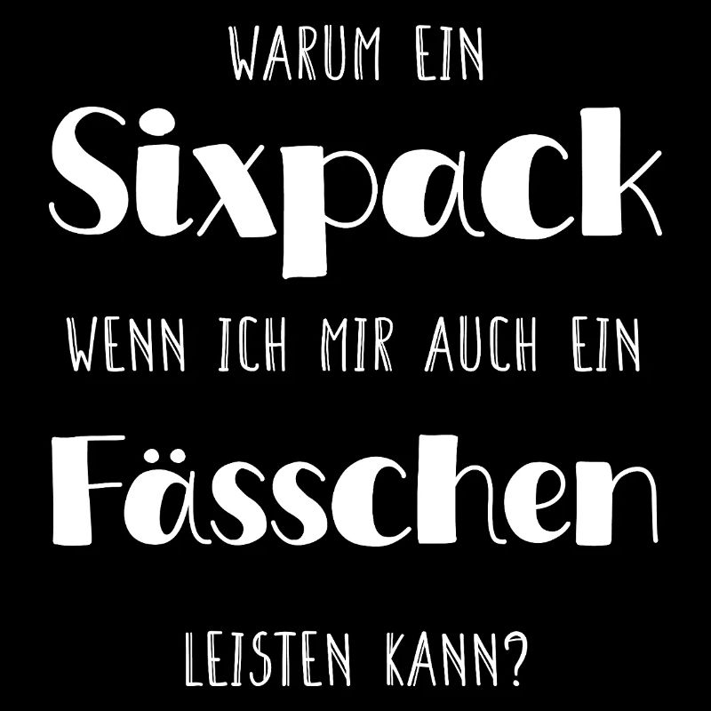 Fässchen statt Sixpack