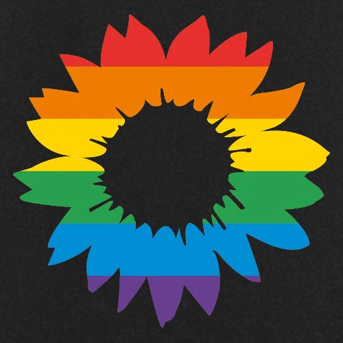 CSD 2026 Aufkleber Sonnenblume_2 - Kochschürze