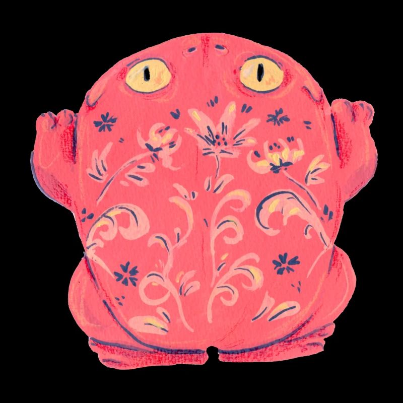 Frosch Kröte Lachs