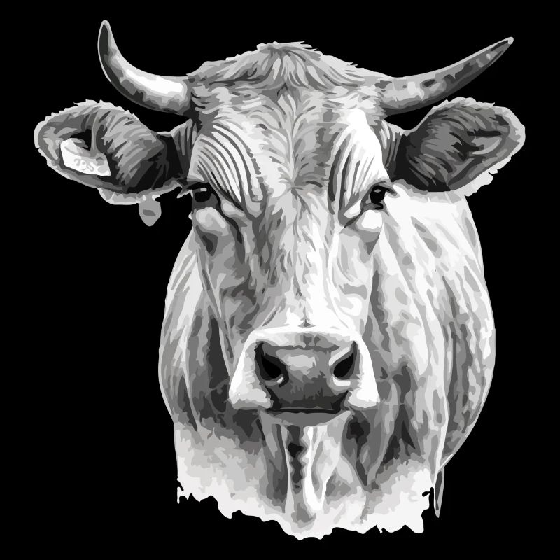 La vache au crayon