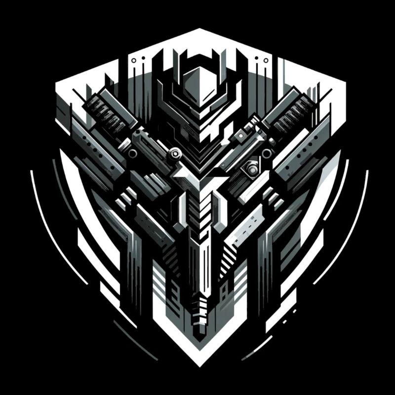 Monochrome Mech Heart