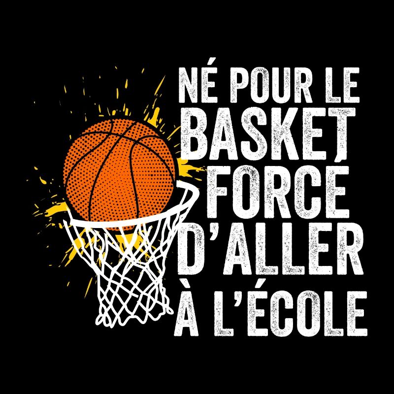 Né Pour Le Basket Forcé D'aller À L'école