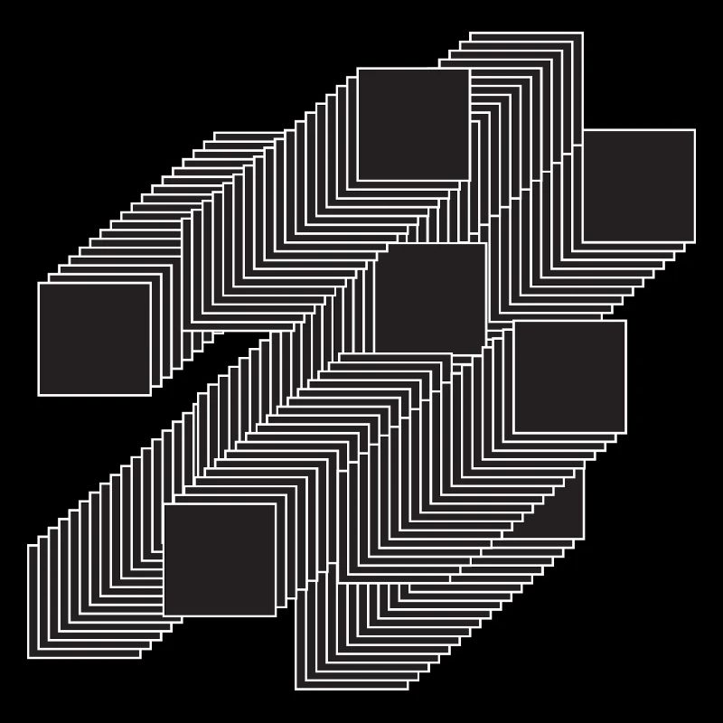 geometric squares design
