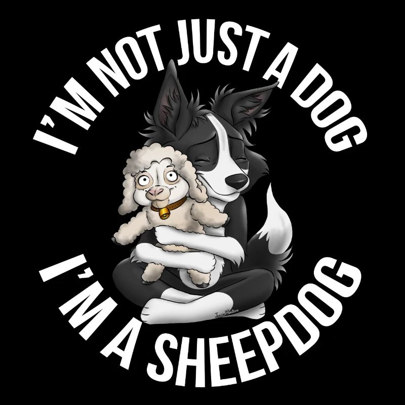 Ich bin ein Schäferhund - Schwarz