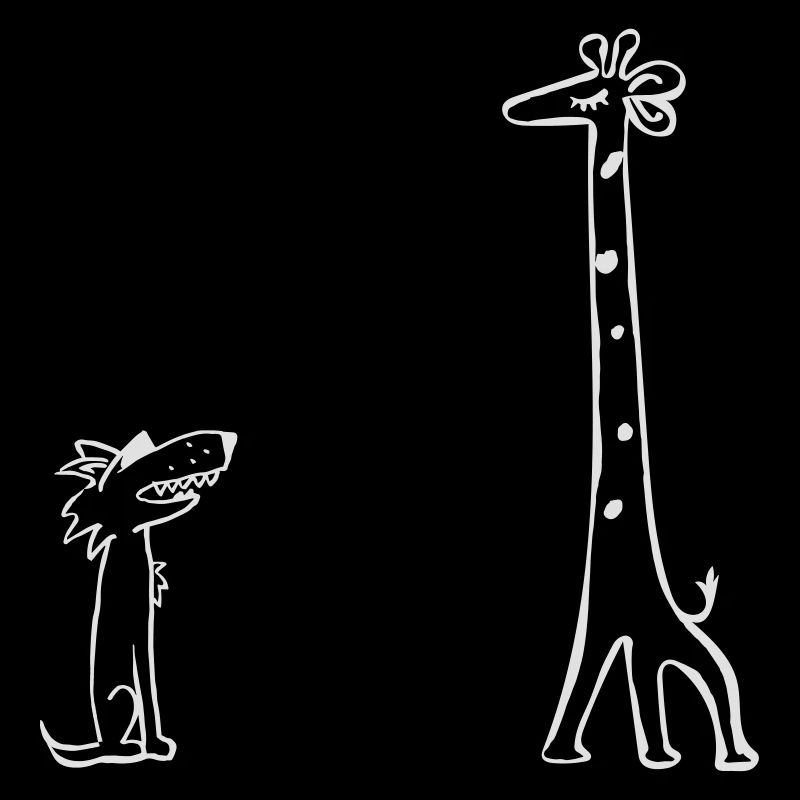 GFK - Giraffe und Wolf