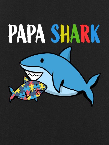 Papa Shark Autism