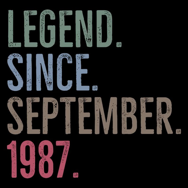 Legende seit September 1987