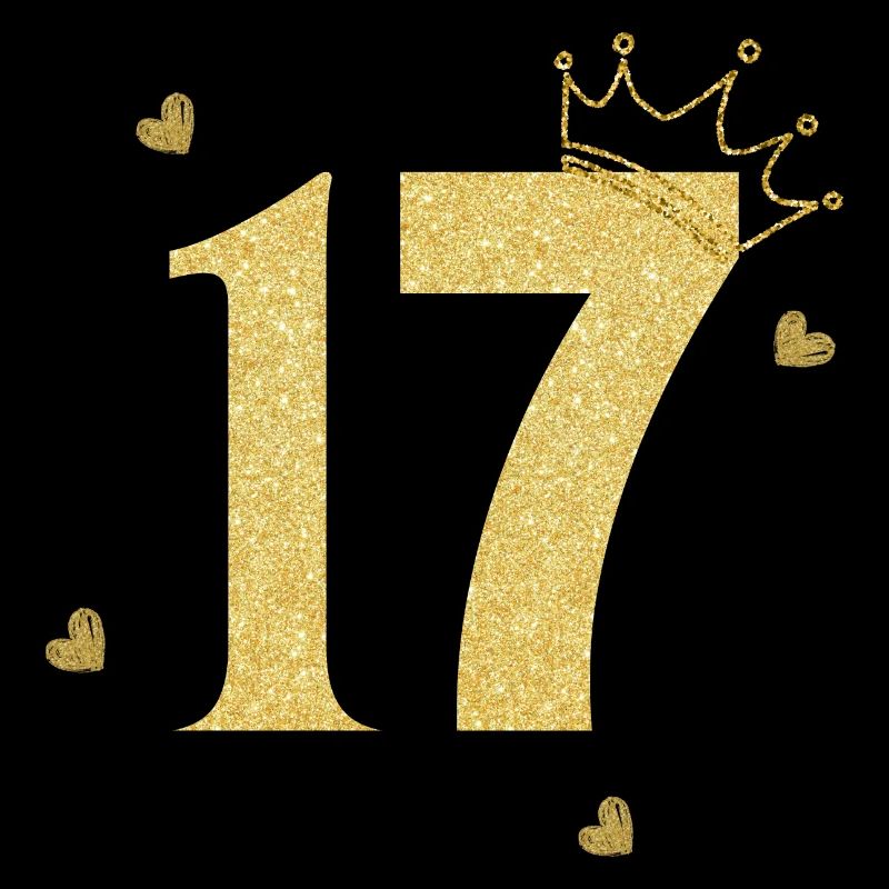 17th anniversary golden crown