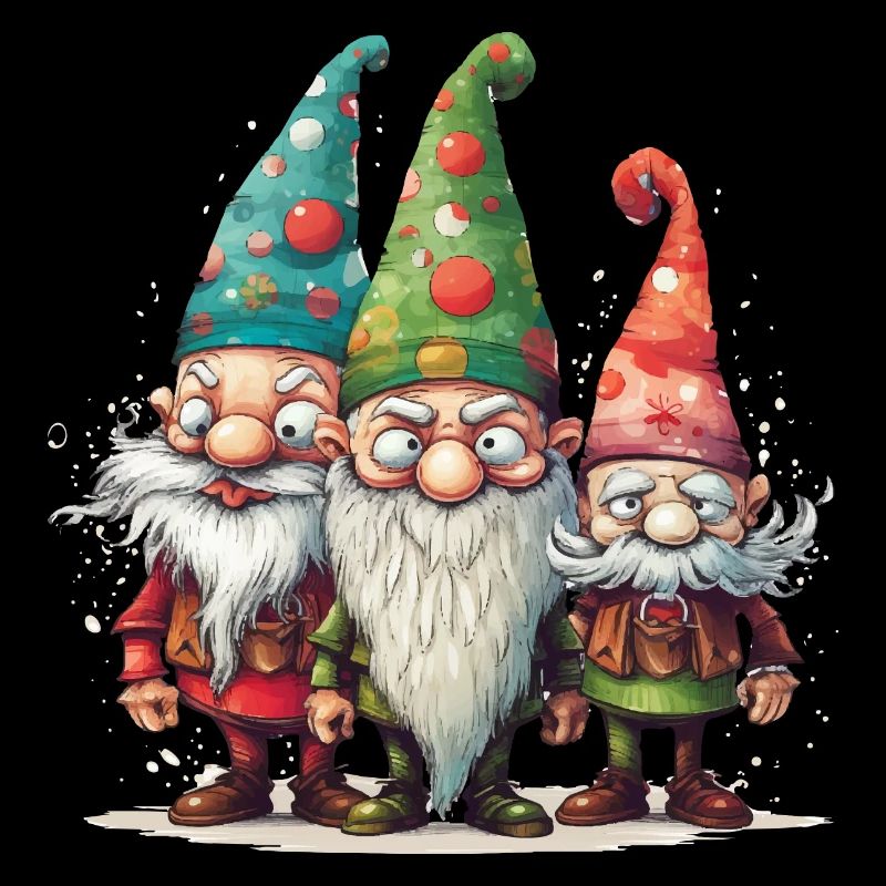 Drôles de Noël Gnomes & Gnomes