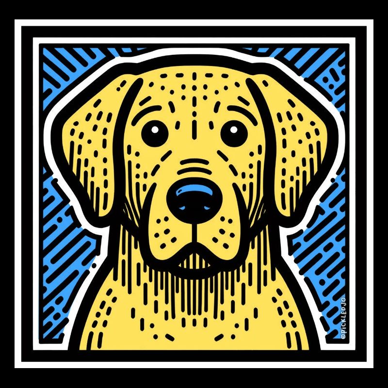 Labrador Retriver Pop Art