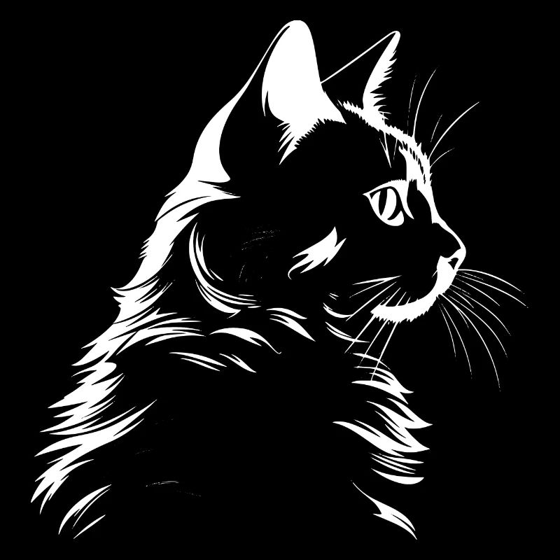 Chat, Motif De Chat