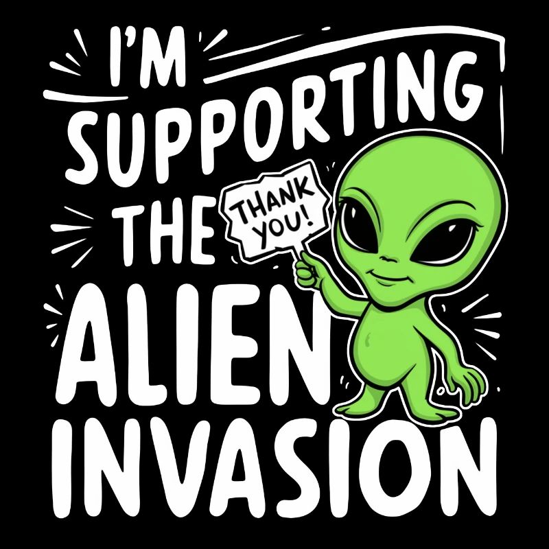 invasion extra terrestre - humour