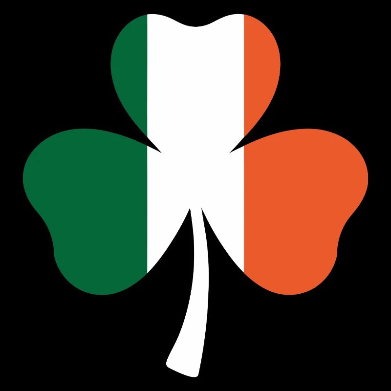 Drapeau irlandais Trèfle Saint-Patrick