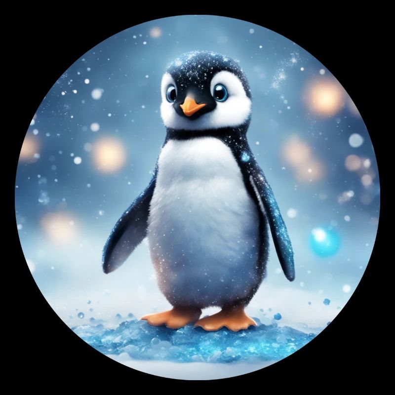Süßer Pinguin