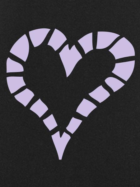 coeur valentin decoupe